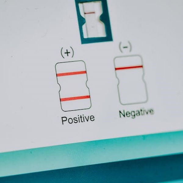 photo of a covid rapid antigen test