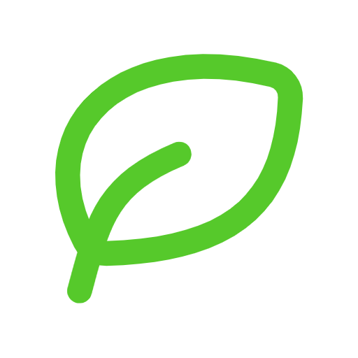an icon of a leaf