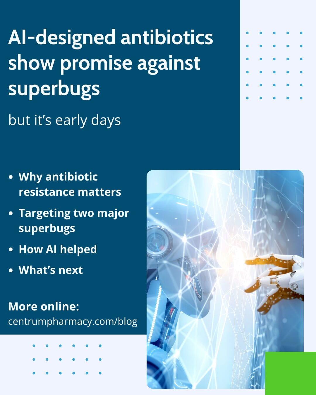 AI-designed antibiotics show promise against superbugs—but it’s early days