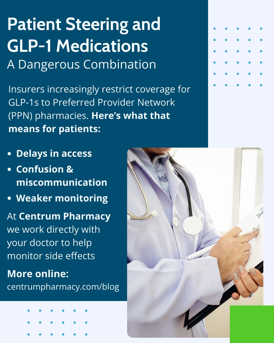 Patient Steering and GLP-1 Medications — A Dangerous Combination