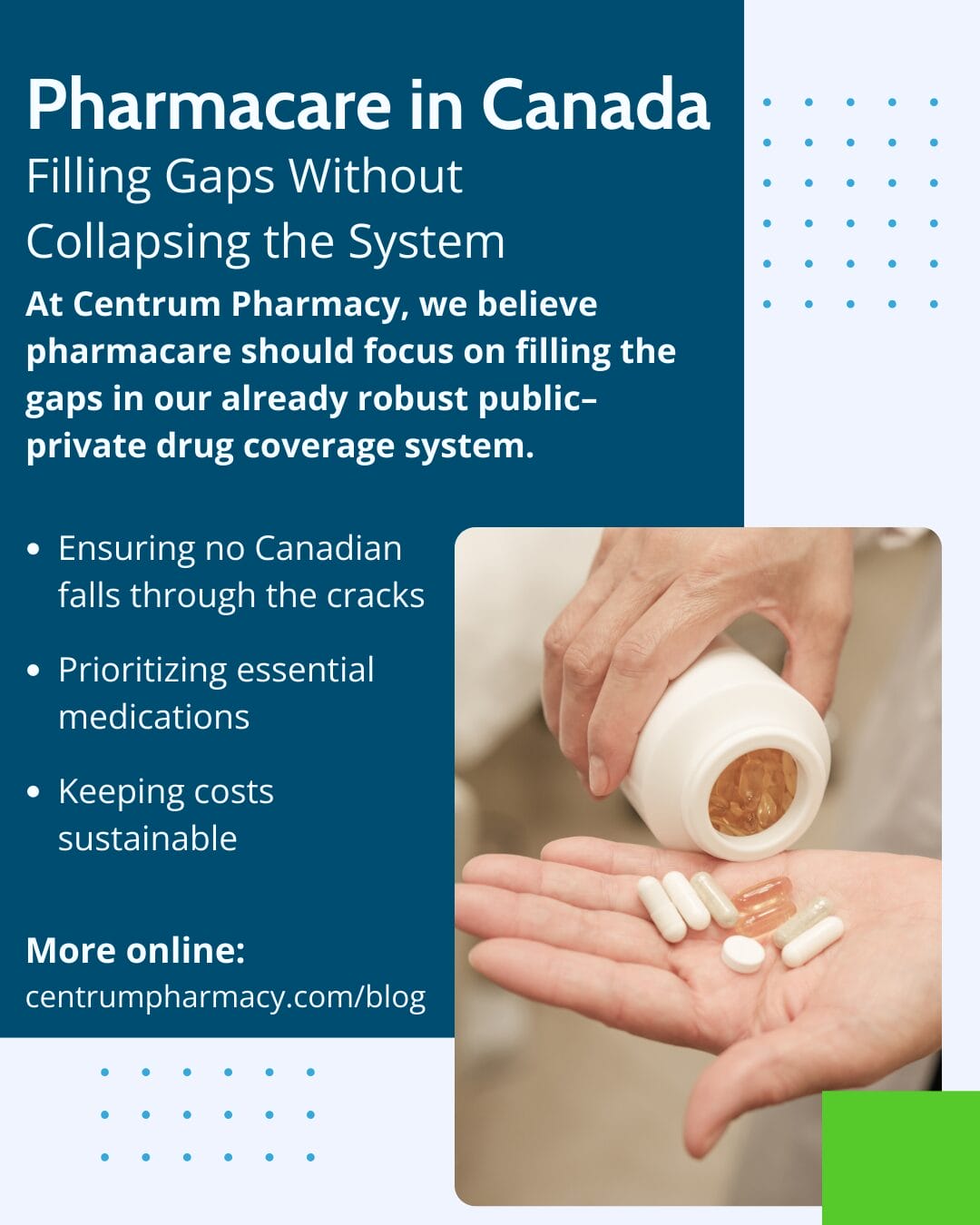 Pharmacare in Canada: Filling Gaps Without Collapsing the System