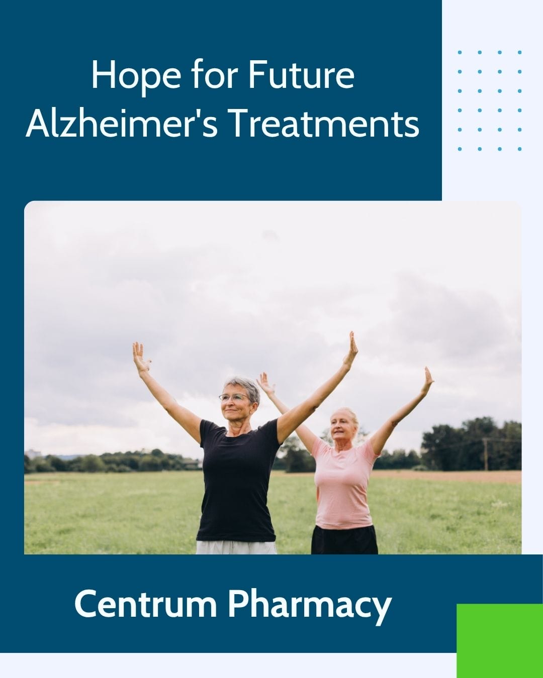 elderly friends exercising to maintain their health in an open field